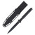 Schrade Delta Extreme Survival Slim 4in Black Dagger Fixed Blade Knife 1182511
