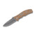 Combat Ready Grey and Orange G-10 Framelock Folding Knife