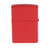 Zippo Logo Red Matte Lighter