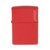 Zippo Logo Red Matte Lighter