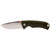 SOG Tellus FLK Folding Knife Olive Drab 3.65in Stonewash Blade