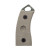 ESEE 5S Fixed Blade Knife 5.25in Partially Serrated Tan Micarta ESEE5SOD
