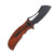 Frost Assisted Pakkawood Linerlock Bear FRFC139B