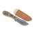 Szco Damascus Skinner Fixed Blade Knife Ram Horn 4 Inch Plain Skinner 1