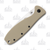 ESEE Zancudo Desert Tan Nylon and Satin Stainless Steel Handles