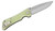 Southern Grind Bad Monkey Jade Folding Knife 4in Satin Drop Point