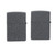 Zippo Iron Stone Couple Lighter Set ZP28987