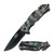 Master Cutlery Spring-Assisted Rescue Folding Knife (Gray Camo)