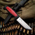 Morakniv Pro C Fixed Blade Knife Black and Burgundy