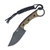 CIVIVI Midwatch Green Burlap Micarta 3.39IN BLACK STONEWASH CLIP POINT