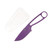 ESEE Izula Fixed Blade Knife Purple with Survival Kit (White Sheath) IZULAPURPKIT