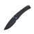 Medford Slim Midi PVD S35VN Black (Blue Hardware) 