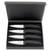 Benchmark Steak Knife Set Rubber Handles Zirconia Ceramic Blades