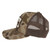 Catchin Deers broadside 2.0 paw paw camo/brown & panel/woven stitch hat one size