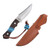 Rough Ryder RR2591 Wengue Wood and Stonework Fixed Blade Hunting Knife