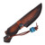 Rough Ryder RR2591 Wengue Wood and Stonework Fixed Blade Hunting Knife