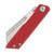 Rough Ryder Vibe Folding Knife Red Plain