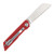 Rough Ryder Vibe Folding Knife Red Plain