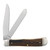 Case XX Everyday Heroes Firefighter Antique Jigged Bone Trapper Folding Knife with Gift Box CA58182FF