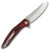 Rough Rider Red and Black G-10 Folder