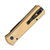 ProTech Godson Bronze Dark Matter Gold Fat Carbon Inlay 3.15in Black