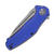 Kershaw Natrix Folding Knife Blue 3.25in Plain Stonewash Spear Point 3