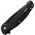 Bear & Son Brisk 2.0 Spring-Assisted Linerlock Folding Knife (Black)
