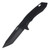 Bear & Son Sideliner Folding Knife Trigger Assisted Tanto (Black G-10)