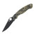 Spyderco Military 2 Folding Knife Black with Digital Camo SPC36GPCMOBK2