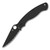 Spyderco Military 2 Folding Knife 4 Inch Serrated Black DLC Clip Point SPC36GSBK2