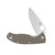 Spyderco Tenacious Folding Knife Brown 3.35 Plain Satin Drop Point 3