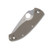 Spyderco Tenacious Folding Knife Brown 3.35 Plain Satin Drop Point 6