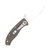 Spyderco Tenacious Brown 3.35 Inch Partially Serrated Satin Leaf 4