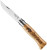 Opinel No 8 Wild Life Bison Folding Knife Beechwood 3in Blade