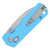 Boker Magnum Rockstub Crossbar Lock Folding Knife (Blue Elox)