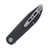 SENCUT Bocll II Linerlock Folding Knife Satin D2 Drop Point/Black G-10 Brad Zinke Design S22019-1