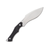 Civivi Vaquita II Nate Matlack Design Black 3.2IN PLAIN Satin KUKRI