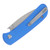 CIVIVI Qubit Folding Knife Blue 2.98 Inch Plain Satin Drop Point 6