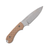 Bradford Guardian 3.2 Fixed Blade 3.87IN Textured Coyote Brown PLAIN