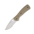 Buck Vantage Force Flipper Knife OD Green Scales 3.25in Drop Point