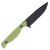 Toor Knives Mutiny Fixed Blade Knife (Black | Sea Green)