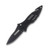 Blackhawk CQD Large Button Lock Knife 3.75in Black Drop Point Blade