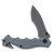 Rough Rider Gunmetal Gray Folding Rescue Knife RR1593