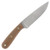 Battle Horse Knives Highlander (01 Steel  Flat Grind  Natural Micarta Handle)