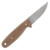 Battle Horse Knives Sisu Fixed Blade Knife Natural Flat Grind/Natural Micarta BHK053
