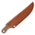 Battle Horse Knives Frontier Valley Fixed Blade Knife (01 Steel  Flat Grind  Natural Micarta)