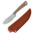Battle Horse Knives Crooked Creek Fixed Blade Knife (Natural Micarta)