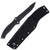 Blackhawk Nightedge Fixed Blade Knife 5.9in Black Drop Point