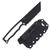 HalfBreed Compact Field Knife Tanto Fixed Blade Knife