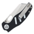 Kizer Mini Sheepdog C01c Non-Locking Folding Knife (Black and White G-10)